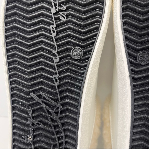 VINTAGE HAVANA Mellow Star Faux Fur Trim Sneaker Mules in Wild Cheetah NEW - Picture 12 of 15